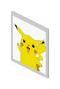 If you love Pokmon, then this is the picture for you! The poster depicts...well...Pikachu!